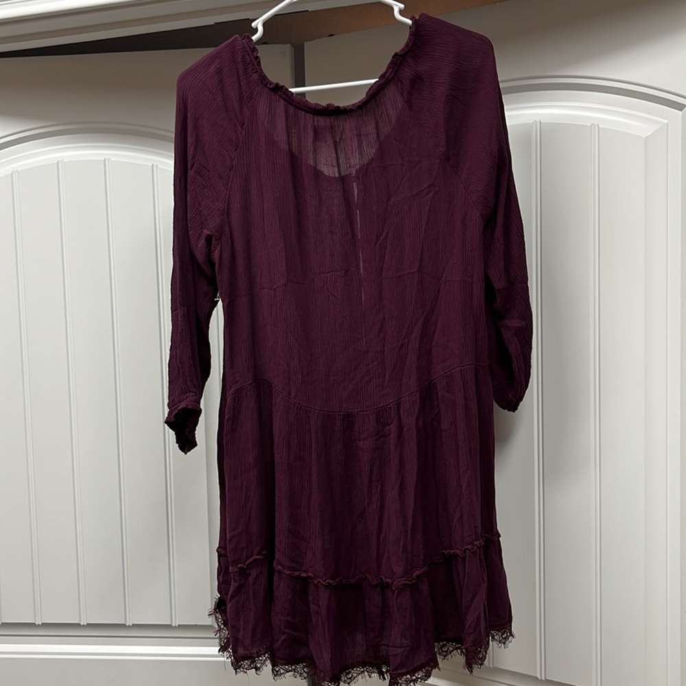 Aerie Peasant Dress Size Medium - Picture 3 of 16